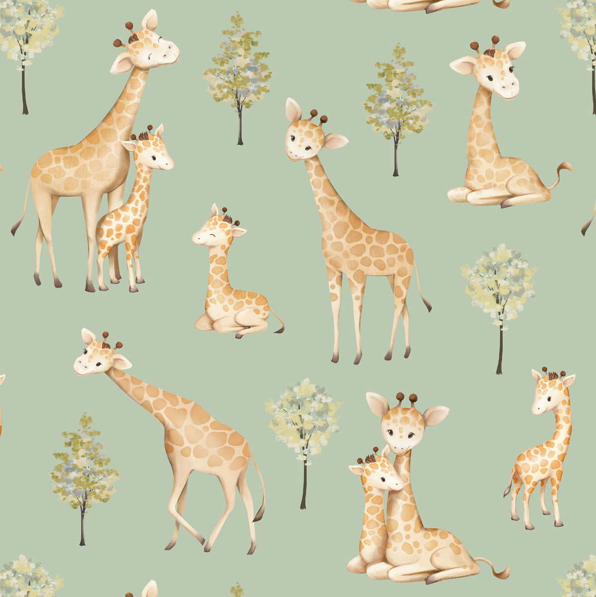 Nino Giraffe Allover *Bio Jersey*