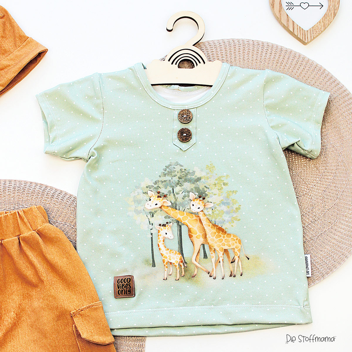 Nino Giraffe Panel *Bio Jersey*