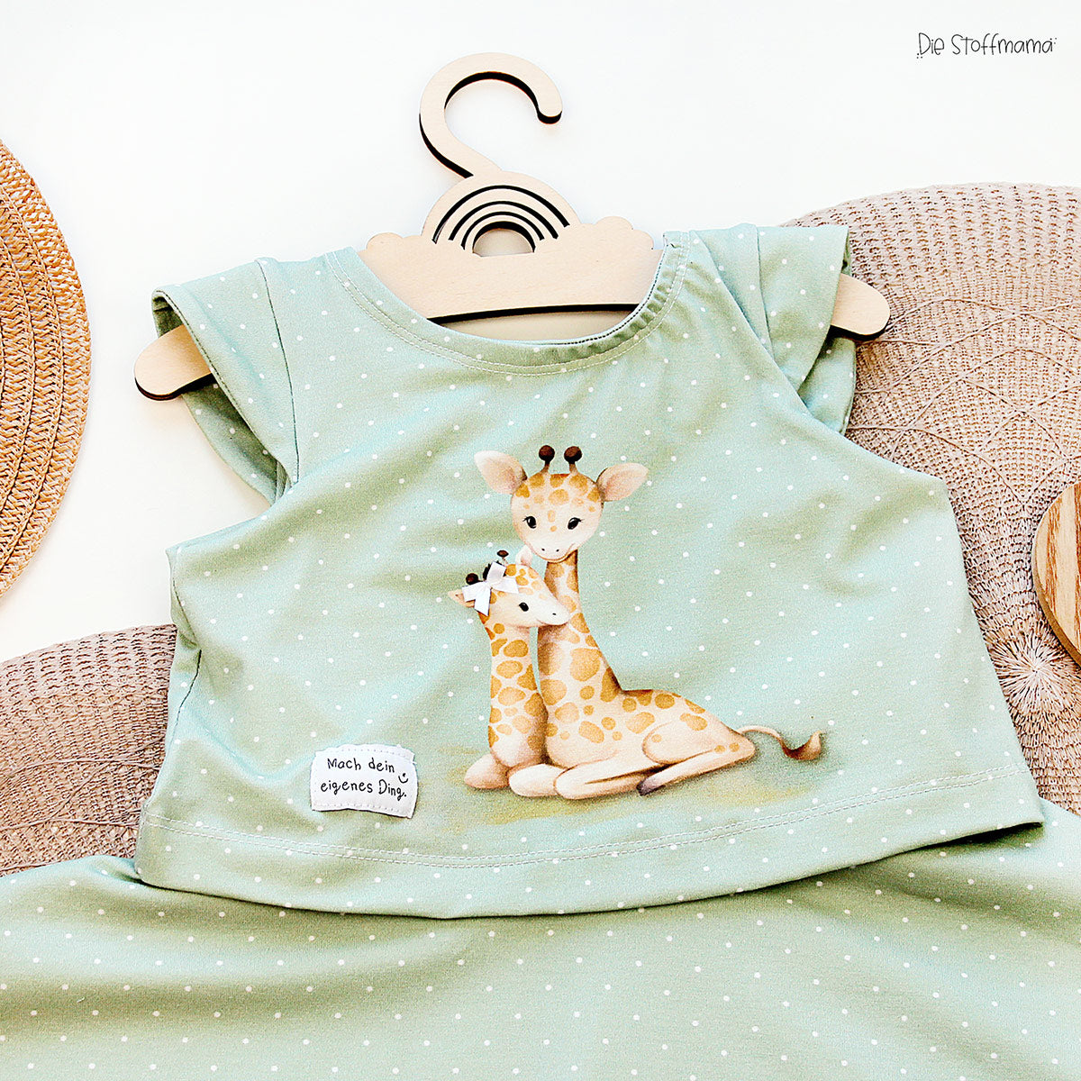 Nino Giraffe Panel *Bio Jersey*