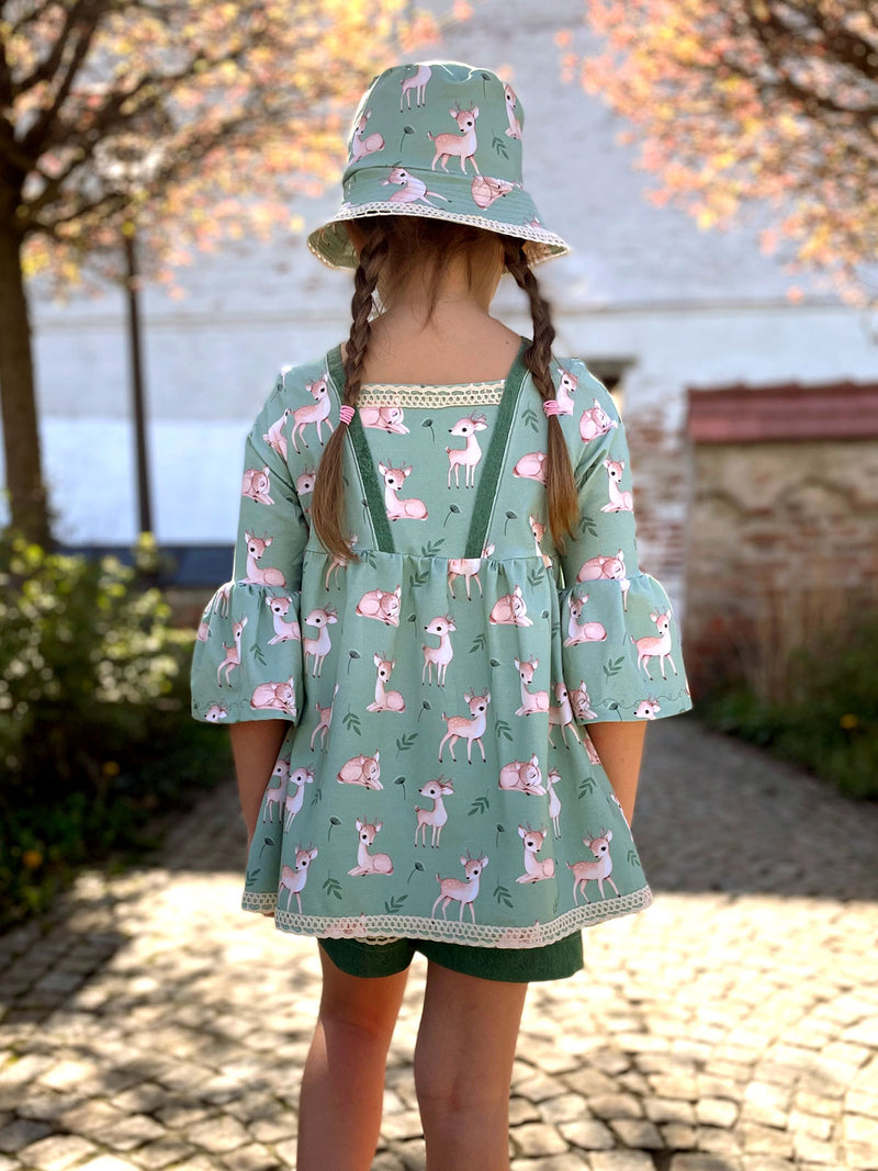 Ida Reh grün Allover *Bio Jersey*
