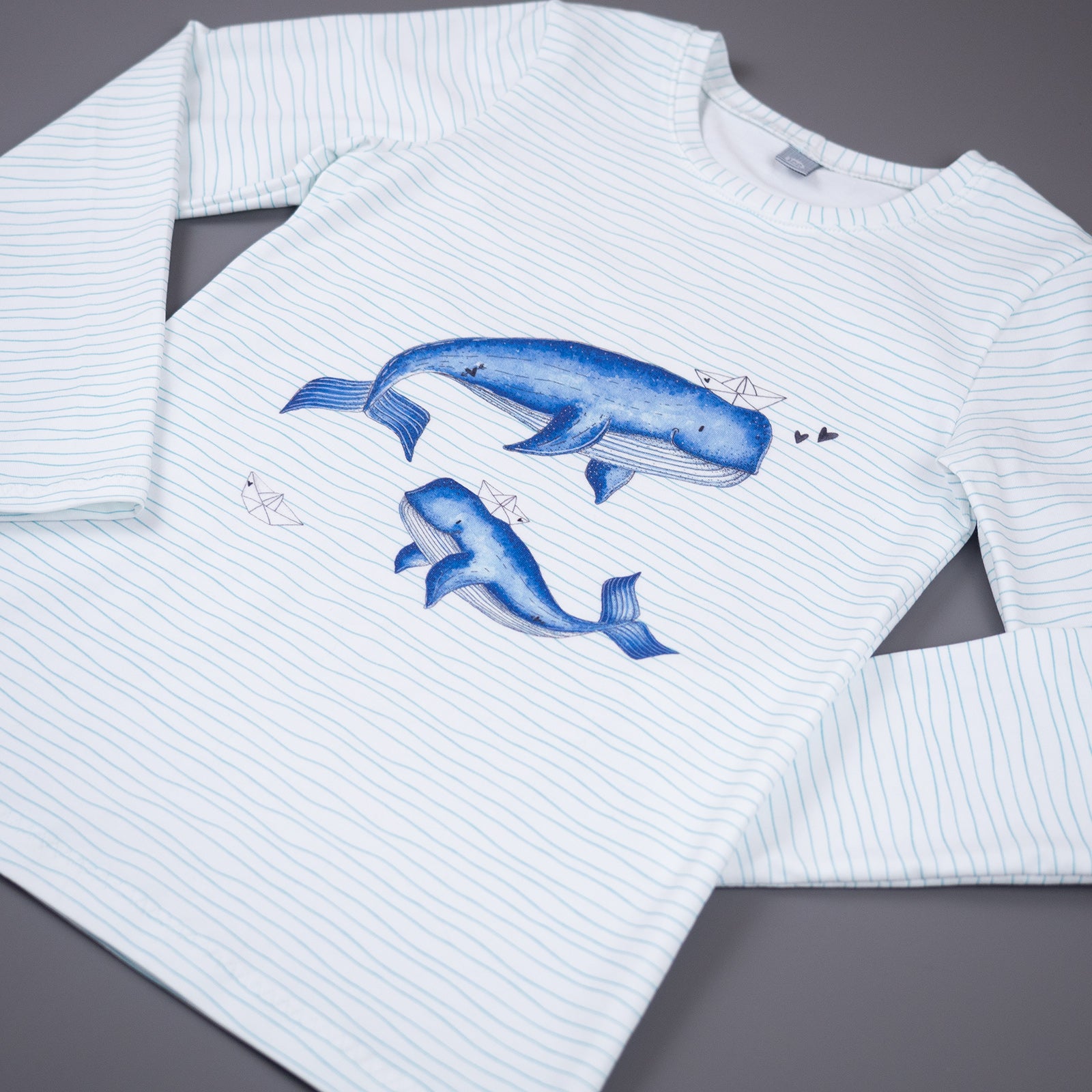 Gr. 122 - Langarmshirt "Wale"
