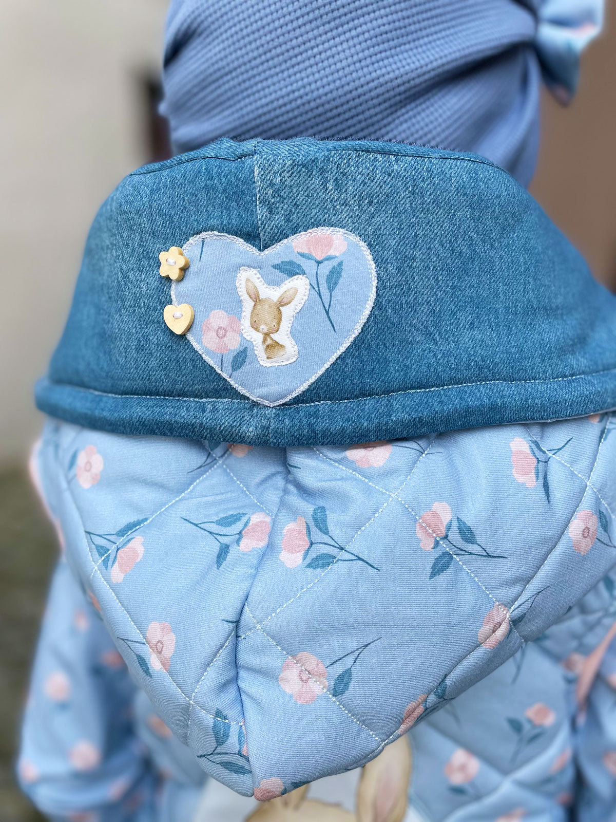 Hanni Hase Denim blau *Bio Jersey*