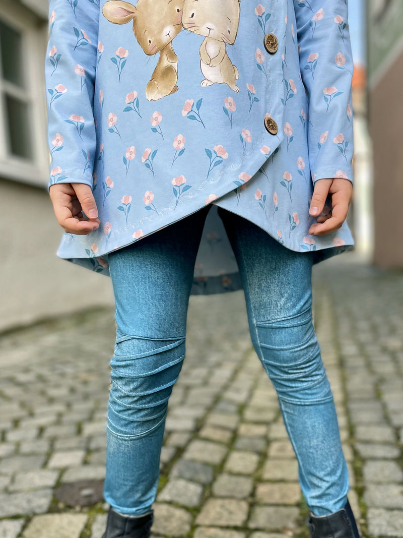 Hanni Hase Denim blau *Bio Jersey*
