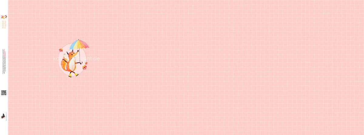 Rosie Fuchs Panel rosa *Bio Jersey*